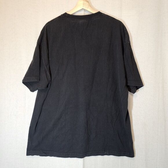 Hustle Gang Indian Head Native Americans Tribal Head Mens 3XL Black Tee Shirt 3X - Picture 6 of 9